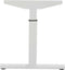 T-poot Wingbureau Quick breed 180CM diep 120CM bladkleur Ahorn framekleur Zwart (RAL9005) wingzijde Links