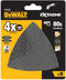 DeWalt DTM3092-QZ - Schuurgaas - 93x93 mm - Korrel 80 - (5 stuks)