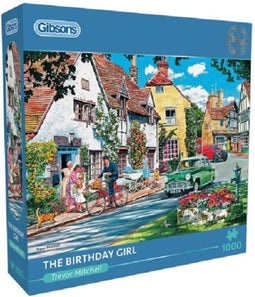 Gibsons The Birthday Girl - Puzzel 1000 stukjes - Multicolor