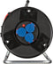 Brennenstuhl Garant - Kabelhaspel IP44 40m H05VV-F 3G1,5 - 3 stopcontacten - Zwart Rood