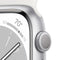 Apple Watch Series 8 - Smartwatch - GPS - Aluminium Zilver (Wit) (41mm)