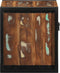 vidaXL - Nachtkastje - 40x35x40 - cm - massief - gerecycled - hout - meerkleurig