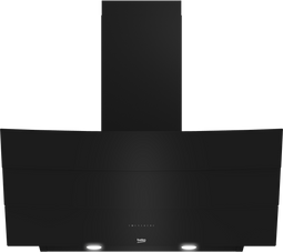Beko HCA92641BH - Schuine afzuigkap - 645 m³/uur - Zwart 90 cm