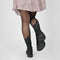 PS Poelman Lynn - Dames Chelsea Enkellaarzen - Nubuck leer met elastiek - Zwart - Maat 41