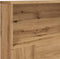 vidaXL - Hoofdbordkast - 200x19x103,5 - cm - bewerkt - hout - artisanaal - eiken