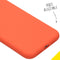 Accezz iPhone 11 - Liquid Silicone Backcover - Schokabsorberend - Nectarine