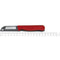 Solingen Schilmesje - RVS Glad - Robuust Handvat - Rood (10 stuks)