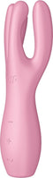 Satisfyer, vibrator, oplegvibrator, 'Treesome 3', 14 cm, 3 motoren, voor stimulatie van clitoris en schaamlippen