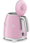 Smeg KLF05PKEU - Mini waterkoker - 0,8L 1400W - Roze