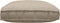vidaXL - Ligbedkussen - Taupe - 120x80x12 - cm - Oxford - Stof