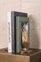 PTMD Welder Ronde Boekenhouders Handen - 15x12x18 cm - Metaal - Goud