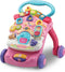 VTech 2 in 1 Baby Walker - Loopwagen Baby - Educatief met Licht & Geluid - Roze