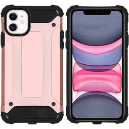iMoshion Hoesje Geschikt voor iPhone 11 Hoesje - iMoshion Rugged Xtreme Backcover - Rosé