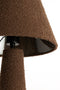 Light & Living Tafellamp Devia - Bouclé - 61cm - Bruin
