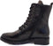 Gabor 72.745.57 - Dames Enkellaarzen - Veterboots met rits - Zwart - Maat 40
