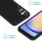 iMoshion Hoesje Geschikt voor Samsung Galaxy A25 Hoesje Met Pasjeshouder - iMoshion Uitneembare 2-in-1 Luxe Bookcase - Zwart