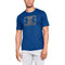 Under Armour UA BOXED SPORTSTYLE SS Heren Sportshirt - Blauw - Maat M