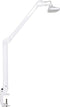 MAULwork LED Bureaulamp - dimmbaar - tafelklem - wit - metaal|kunststof - 1 stuk - 62 x 58 x 50 cm - MAUL