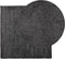 vidaXL - Vloerkleed - PAMPLONA - shaggy - hoogpolig - 160x160 - cm - antraciet