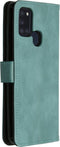 iMoshion Hoesje Geschikt voor Samsung Galaxy A21s Hoesje Met Pasjeshouder - iMoshion Luxe Bookcase - Lichtblauw