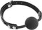 Fetish Tentation - Ballgag - 4cm - 100% Siliconen - Zwart