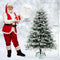 Coast Kerstboom 180 cm - Besneeuwd - 350 Warmwitte LED - Groen/Wit