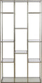 Light & Living Wandrek Piuar - 200 x 100cm - Nikkel