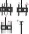 vidaXL - Tv-plafondbeugel - 32-65 - inch - scherm - 40 - kg - Max - VESA - 400x400 - cm
