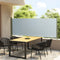 vidaXL - Tuinscherm - uittrekbaar - 117x300 - cm - grijs