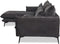 Feel Furniture - Elin – Hoekbank Rechts – Stormgrijs