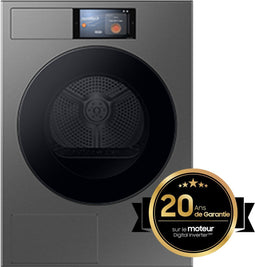 Samsung Bespoke AI™ Droger 9000-serie DV90F09F4SU1 - Warmtepompdroger - A energie-efficiëntie - Donkergrijs