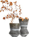 BePureHome Silhouet Vaas - Glas - Multi - 25x22x22