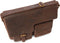 Lederen aktetas voor heren en dames, echt leer, laptoptas tot 13 inch, schoudertas met schouderriem,