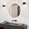 Mirlux Badkamerspiegel met LED Verlichting & Verwarming – Wandspiegel Rond – Anti Condens