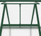 vidaXL - Tuinkas - met - basisframe - 334x169x202 - cm - aluminium - groen