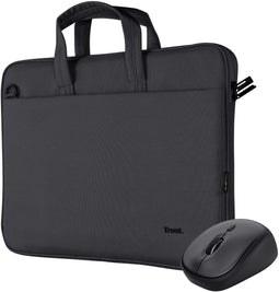 Trust Bologna - Laptoptas 16 inch - Set met draadloze muis - Groen