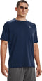 Under Armour UA Tech 2.0 SS Tee-BLU - Heren Sportshirt - Korte Mouw - Blauw