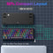 AULA F3261 - Bedraad Gaming Toetsenbord - Mechanisch - RGB - 61keys - Red switch - Hot swap - Qwerty - Zwart