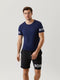 Björn Borg T-shirt - Reguliere fit - Sneldrogend - Night Sky - Maat S