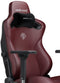 Fotel do gier Anda Seat Kaiser Series 3 Premium - L Maroon