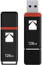 KODAK K102 - USB Stick 128GB - USB 2.0 15MB/s Lezen 5MB/s Schrijven - Zwart