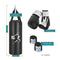 Bokszak set - 10kg - hangend - zwart