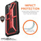 Urban Armor Gear Monarch Samsung Galaxy S21 Hoesje Crimson