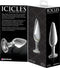Pipedream Icicles Buttplug/anaaldildo Icicles No. 26 transparant - 4,5 inch
