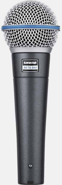 Shure Beta 58A - Professionele dynamische zangmicrofoon - Supercardioïde patroon - Draad