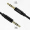 imoshion AUX Kabel - 1 meter - 3.5mm Jack Audio kabel - Male to Male - Zwart