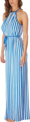 Freya Beach Hut - Lange Strandjurk - Verticale Streep - Maat XL