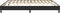 vidaXL - Bedframe - zonder - matras - 200x220 - cm - fluweel - zwart