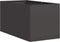 vidaXL - Plantenbak - 40x80x40 - cm - koudgewalst - staal - zwart