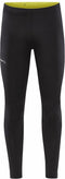Craft ADV Essence Zip Tights 2 - Sportlegging - Geperforeerd - Zwart - XL
